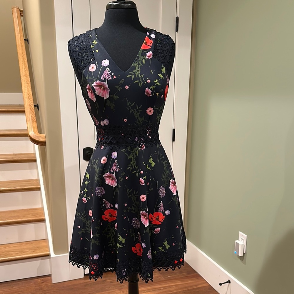 Floral Sleeveless Dress - Picture 1 of 11